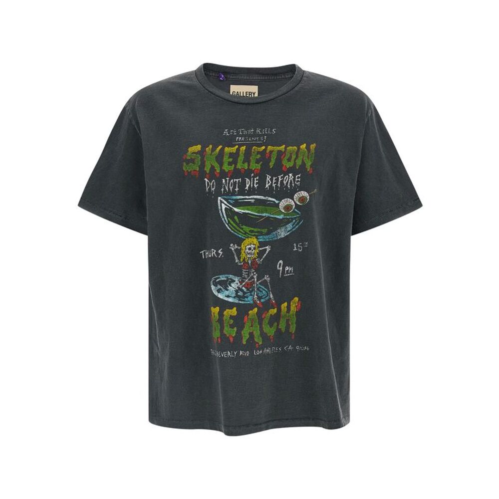 GALLERY DEPT. Black Cotton Men's T-Shirt